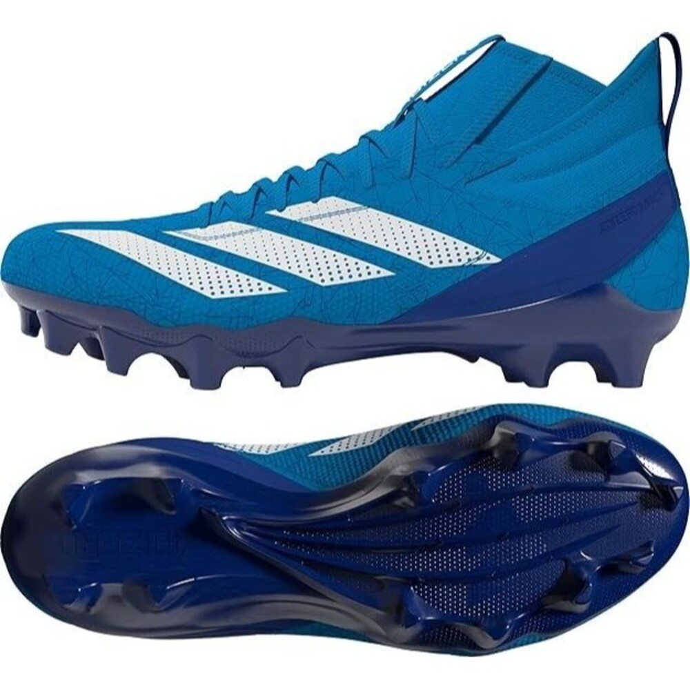 adidas Adizero Impact Men's Size 13.5 Hidden Gems Football Cleats Blue White NEW